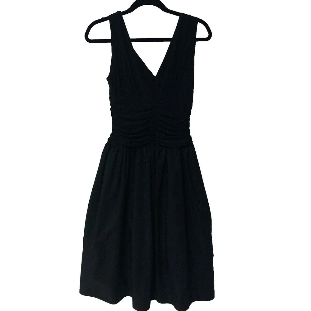 Eliza J Fit & Flare Brown‎ Dress Minimalist Prom Cocktail HOCO Event Womens 10